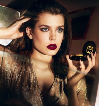 Carlota Casiraghi nueva imagen de Gucci Cosmetics