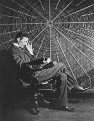 Nikola Tesla. 