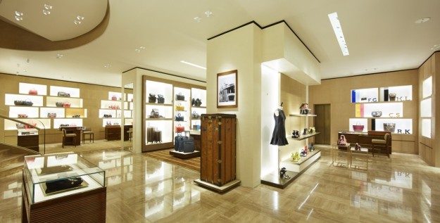 Interior de la nueva tienda de Louis Vuitton en Serrano 66
