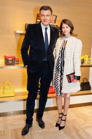 Presidente de Louis Vuitton y Alba Galocha 
