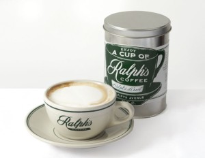 Los exclusivos productos con el sello Ralph's Coffee.