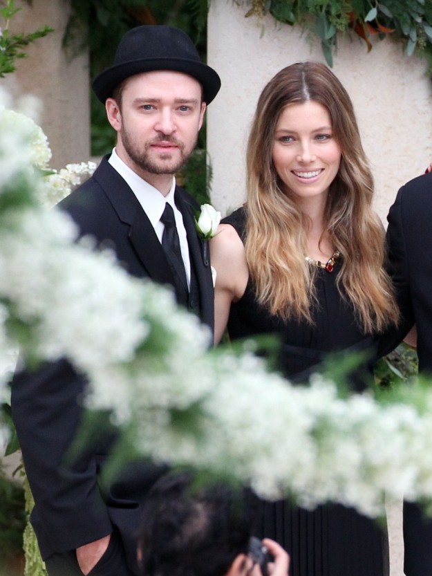 Justin Timberlake y Jessica Biel.