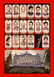 Cartel de El Gran Hotel Budapest. 