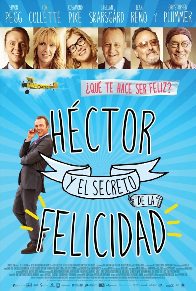 Cartel de Héctor y el secreto de la felicidad. 