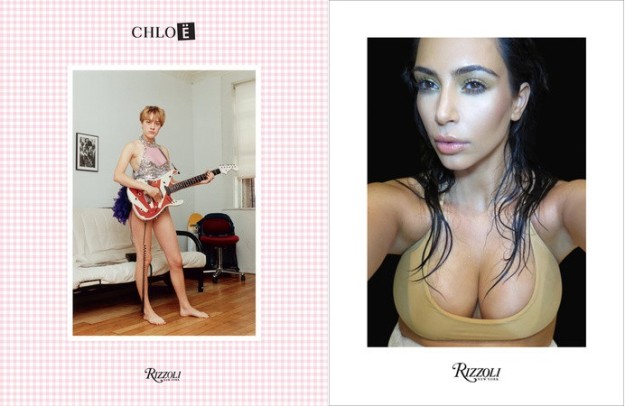 Portadas de los libros que Rizzoli dedica a Chloë Sevigny y Kim Kardashian.