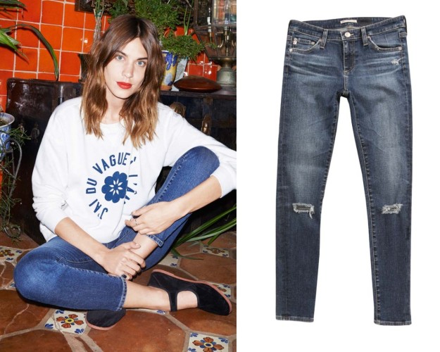 Alexa Chung ha diseñado su propia colección para AJ Jeans.