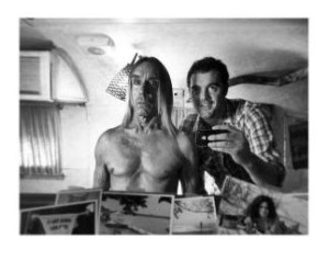 Edu Grau, el director de fotografía español que trabajó con Tom Ford, en una imagen personal con Iggy Pop.