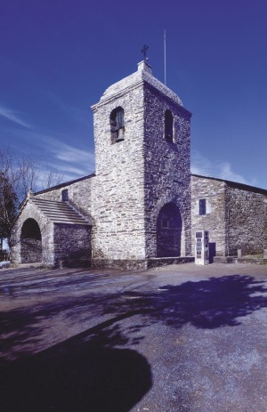Iglesia de Santa María la Real en Pedrafita O Cebreiro, Lugo.