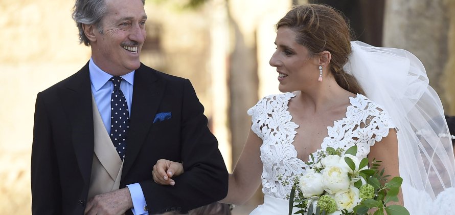 La boda de Mara, hija del diseador Roberto Torretta