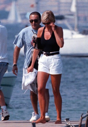 Dodi Al Fayed y Diana de Gales en Saint Tropez en el fatídico verano del 97.