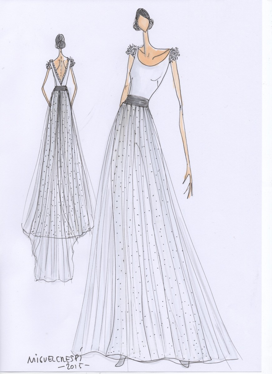 Miguel Crespí diseña el vestido de boda de tus sueños | TELVA