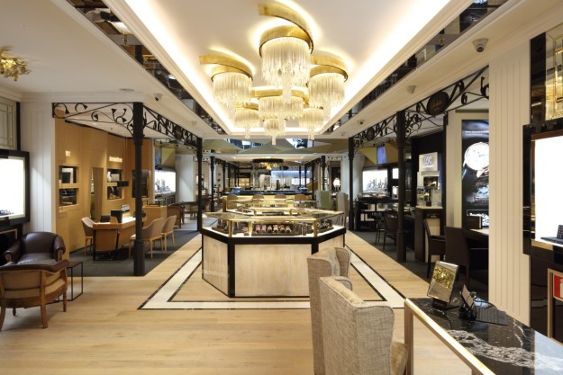 El interior de la recién inaugurada tienda de Rabat en Barcelona.