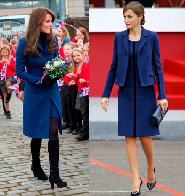 Kate Middleton y Letizia Ortiz