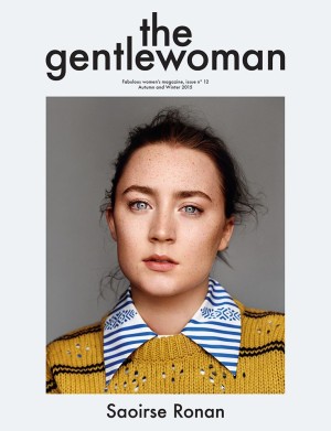 Saoirse Ronan en la portada de la revista independiente The Gentlewoman en la edición Autumn/Winter 2015.