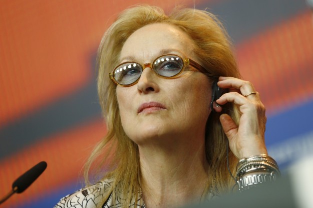 La actriz Meryl Streep durante la rueda de prensa de la Berlinale.