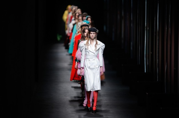 Último desfile de Gucci en la Milan Fashion Week.