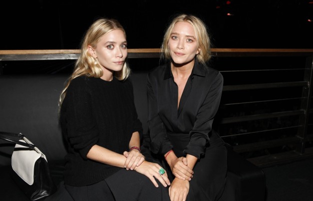 Las gemelas Mary-Kate y Ashley Olsen.