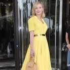 Así se hizo el vestido amarillo de Kirsten Dunst