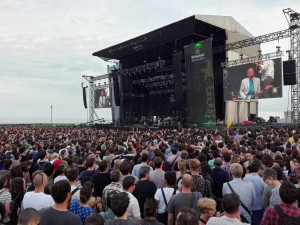 El concierto de Brian Wilson en el escenario Heineken.