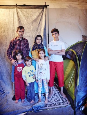 Refugiados en grecia
