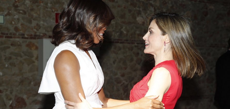 Michelle Obama en Madrid: todas las fotos de su llegada
