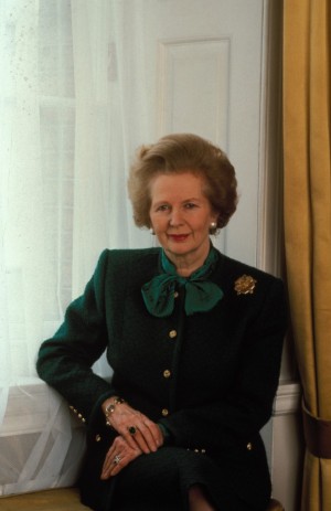 Margaret Thatcher fue un icono del power suit.