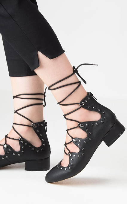 Zapatos salón cordón - Zalando - Telva