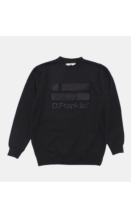Sudadera logo black D.Franklin