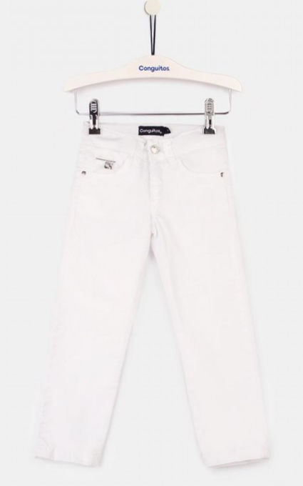 Pantalón blanco jeans