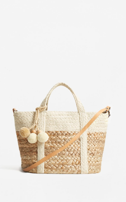 Capazo yute natura - Mango - Telva