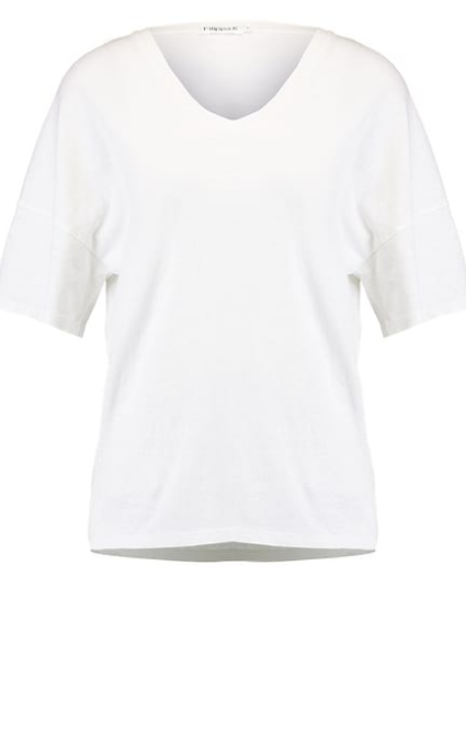Camiseta print blanca